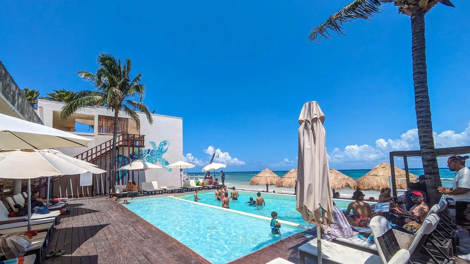 Apartment B6 Romantic Beachside Escape Bangkok Theme Memory Foam King Bed Kitchen Ac Playa del Carmen