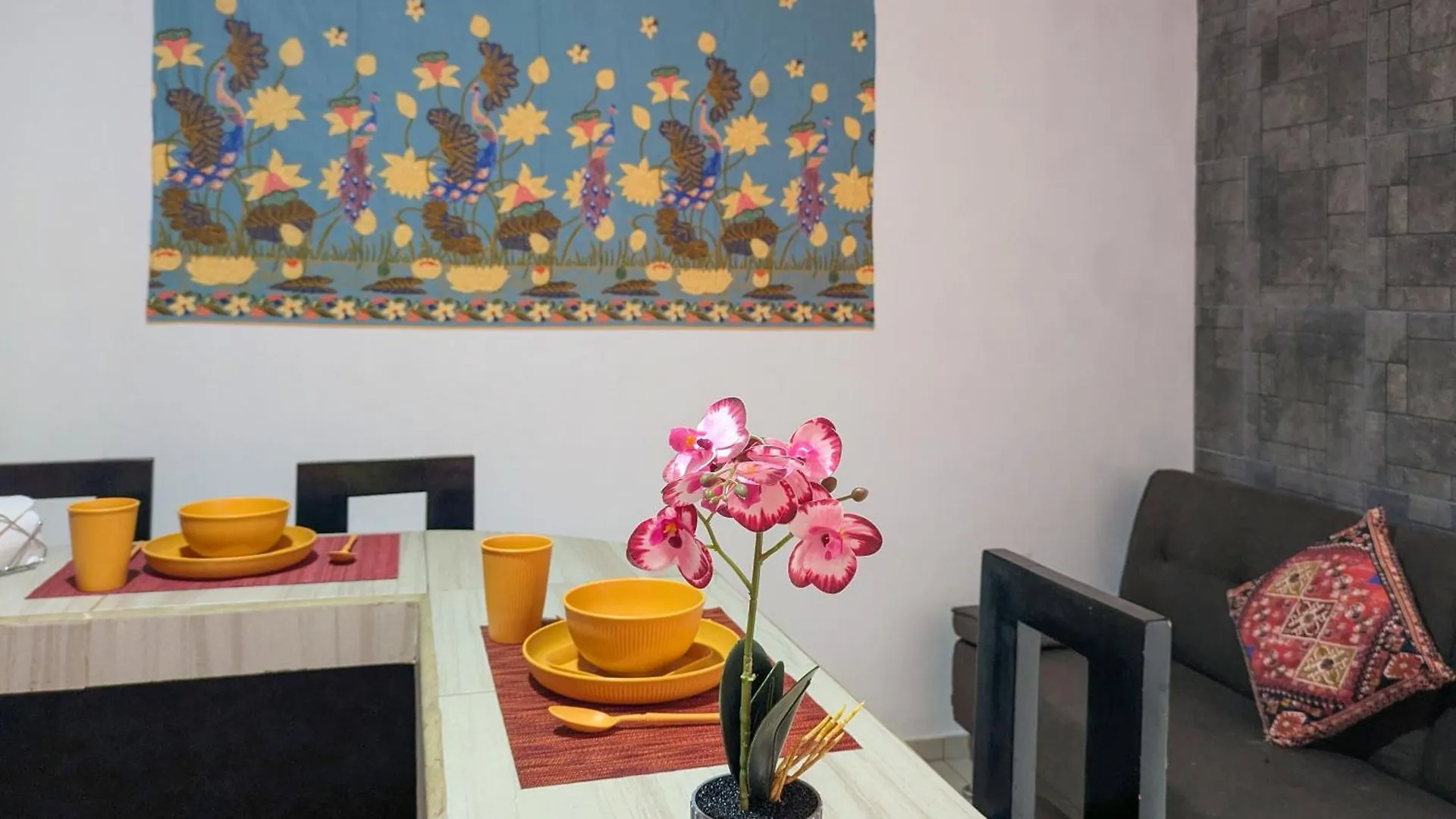 B6 Romantic Beachside Escape Bangkok Theme Memory Foam King Bed Kitchen Ac Playa del Carmen Apartment