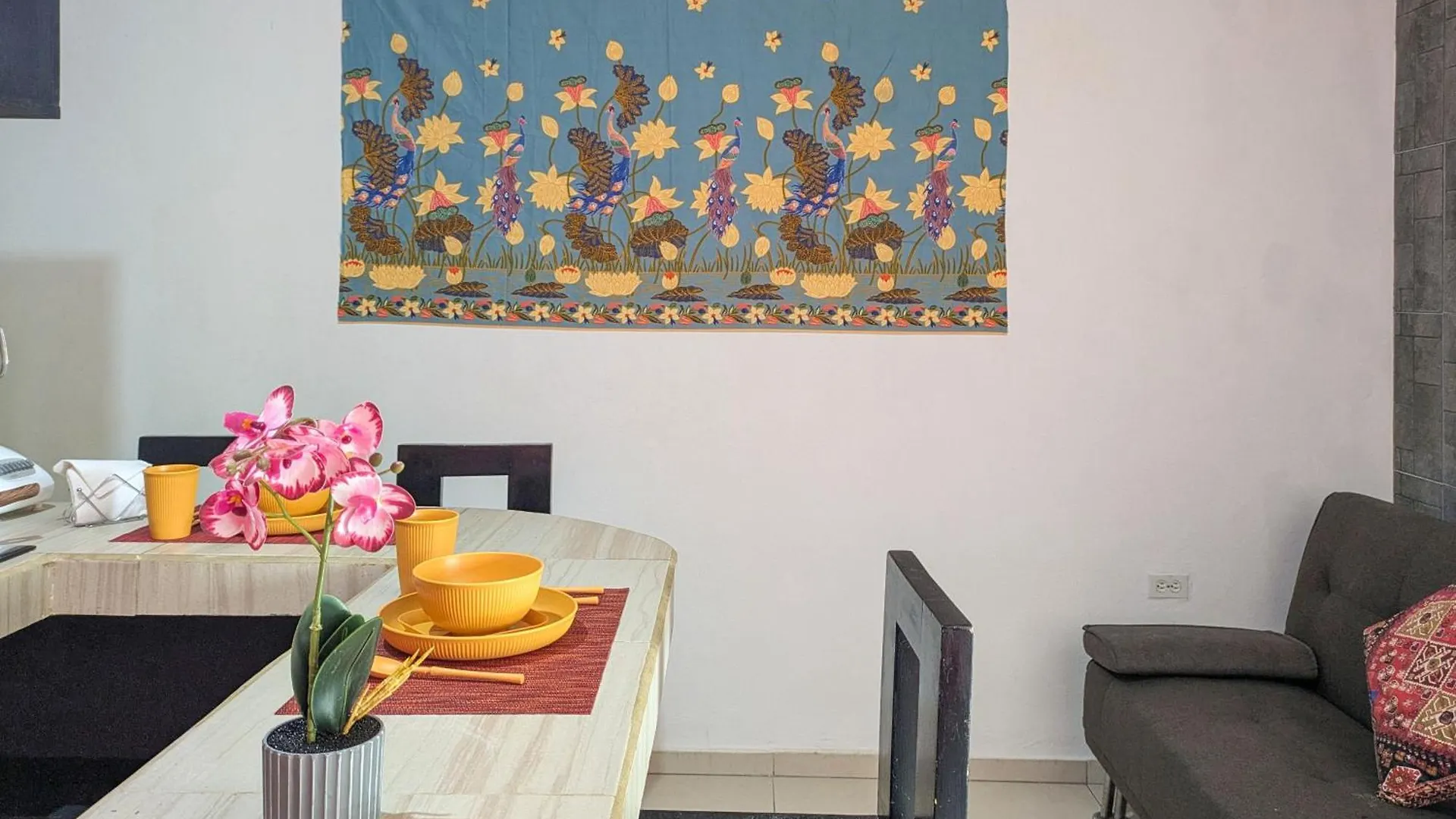 B6 Romantic Beachside Escape Bangkok Theme Memory Foam King Bed Kitchen Ac Playa del Carmen Apartment