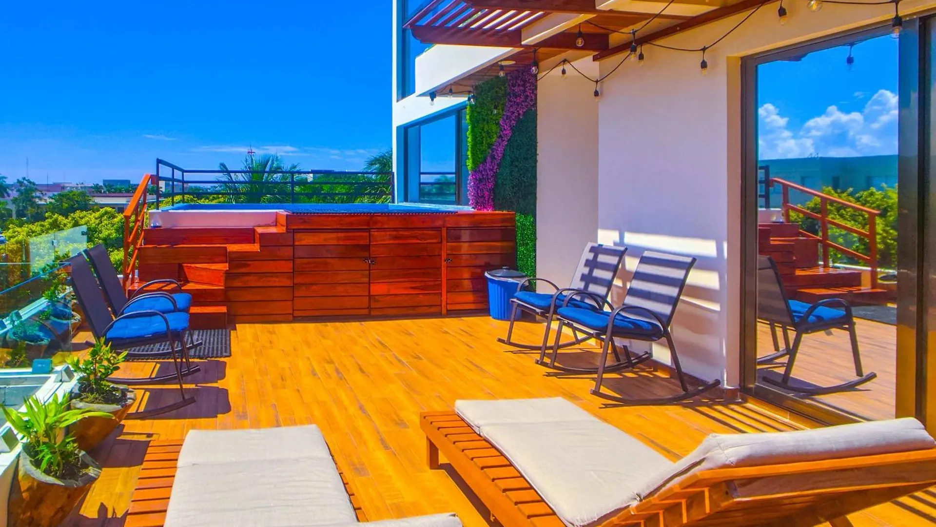 Lejlighed 500M To Beach L King Beds Kitchen L Pool Patio Gym Bikes Ac 30504 Playa del Carmen Mexico